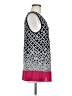 Roz & Ali Pink Sleeveless Blouse Size M - photo 4