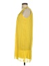 Casting 100% Polyester Yellow Casual Dress Size Sm (1 or S) - photo 5