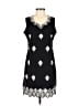 Assorted Brands Argyle Black Casual Dress Size M - photo 1