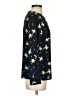 Fig Stars Black Long Sleeve Blouse Size S - photo 4