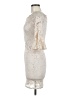 Leyva's Ivory Cocktail Dress Size M - photo 5