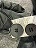OAK + FORT 100% Polyurethane Black Jacket Size M - photo 7