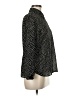 Villager 100% Polyester Polka Dots Black Long Sleeve Blouse Size M - photo 4