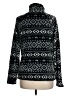 Eddie Bauer 100% Polyester Print Black Turtleneck Sweater Size M - photo 2