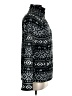 Eddie Bauer 100% Polyester Print Black Turtleneck Sweater Size M - photo 4