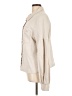t.la 100% Cotton Solid Tan Long Sleeve Blouse Size L - photo 5