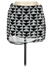 Zara Graphic Silver Casual Skirt Size XL - photo 1