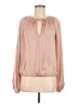 Allison Joy 100% Polyester Pink Long Sleeve Blouse Size M - photo 1