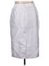 gmi 100% Polyester Solid Silver Formal Skirt Size 18 - photo 2