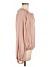 Allison Joy 100% Polyester Pink Long Sleeve Blouse Size M - photo 4