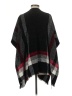 Nine West 100% Polyester Black Poncho One size (estimated) - photo 2