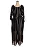 Luxology 100% Polyester Stripes Black Jumpsuit Size 20 - photo 1