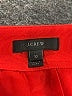J.Crew Solid Red Wool Skirt Size 10 - photo 4