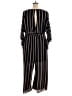 Luxology 100% Polyester Stripes Black Jumpsuit Size 20 - photo 2