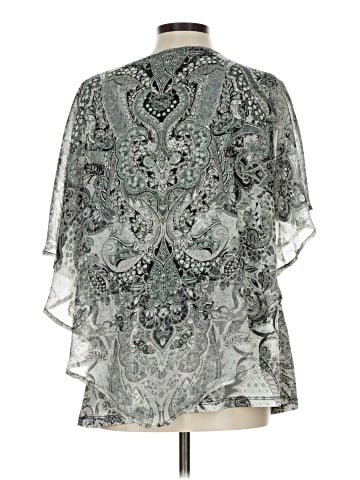 Roz & Ali Short Sleeve Blouse (view 2)