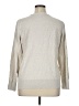 Lands' End 100% Supima Cotton Silver Pullover Sweater Size XL - photo 2
