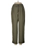 Zara 100% Polyester Solid Green Casual Pants Size M - photo 1