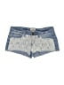 Mudd Hearts Blue Denim Shorts Size 9 - photo 1