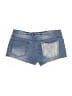 Mudd Hearts Blue Denim Shorts Size 9 - photo 2