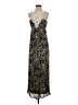 Muse 100% Polyester Animal Print Black Cocktail Dress Size 4 - photo 1