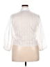 Just Fab 100% Polyester White 3/4 Sleeve Blouse Size XXL - photo 2