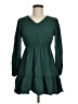 Shein 100% Polyester Solid Green Casual Dress Size 6 - photo 1