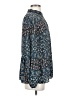 Ann Taylor LOFT Blue Long Sleeve Blouse Size S - photo 4