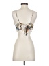 Shein 100% Polyester Silver Sleeveless Top Size 4 - photo 2