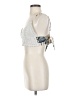 Shein 100% Polyester Silver Sleeveless Top Size 4 - photo 5