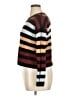 Just Fab Stripes Multi Color Brown Pullover Sweater Size XL - photo 5