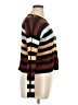 Just Fab Stripes Multi Color Brown Pullover Sweater Size XL - photo 4