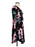 dearcase Floral Black Casual Dress Size XS - photo 4