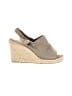 TOMS Gray Wedges Size 9 - photo 1