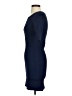 Cache Solid Blue Cocktail Dress Size XS - photo 5