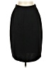 St. John Solid Black Formal Skirt Size 4 - photo 1