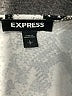 Express Silver Black Long Sleeve Blouse Size L - photo 7