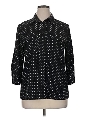 Notations 3/4 Sleeve Blouse (view 1)