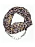 Basha 100% Polyester Animal Print Purple Pink Scarf One size - photo 1