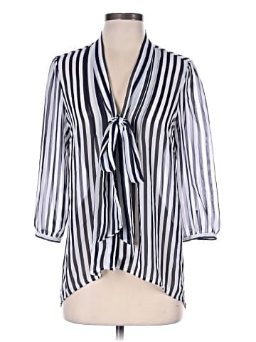 Pins and Needles 3/4 Sleeve Blouse (view 1)