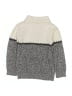 Crazy 8 100% Cotton Chevron-herringbone Gray Pullover Sweater Size 4T - photo 2