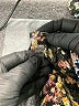 T Tahari 100% Polyester Floral Black 3/4 Sleeve Blouse Size 1X - photo 9