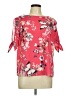Wallis 100% Polyester Pink 3/4 Sleeve Blouse Size 10 (petite) - photo 1