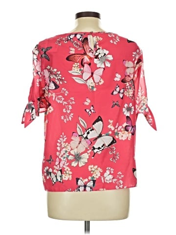 Wallis 3/4 Sleeve Blouse (view 2)
