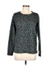 GAIAM Animal Print Gray Pullover Sweater Size S - photo 1