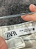Zara Silver Gray Denim Skirt Size M - photo 4