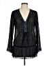 Hale Bob Black 3/4 Sleeve Blouse Size L - photo 1