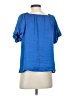 Vince Camuto 100% Polyester Blue Short Sleeve Blouse Size XS - photo 2