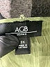 AGB 100% Polyester Green 3/4 Sleeve Blouse Size 2X - photo 7