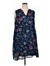 Old Navy 100% Polyester Blue Casual Dress Size XXL - photo 1