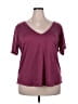 Assorted Brands Burgundy Short Sleeve T-Shirt Size 2X - photo 1